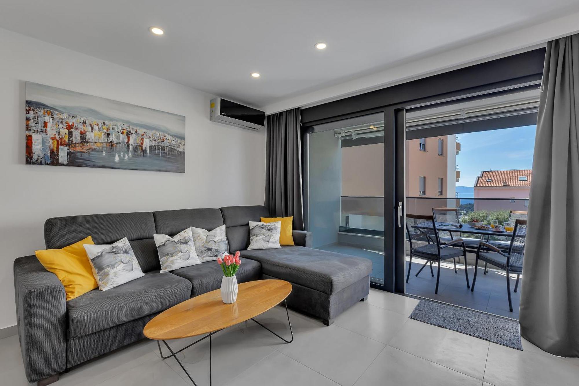 Apartment Sky Makarska Eksteriør billede