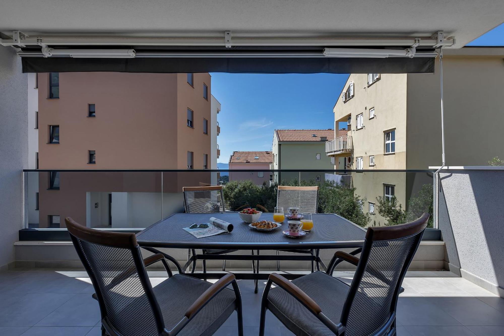 Apartment Sky Makarska Eksteriør billede