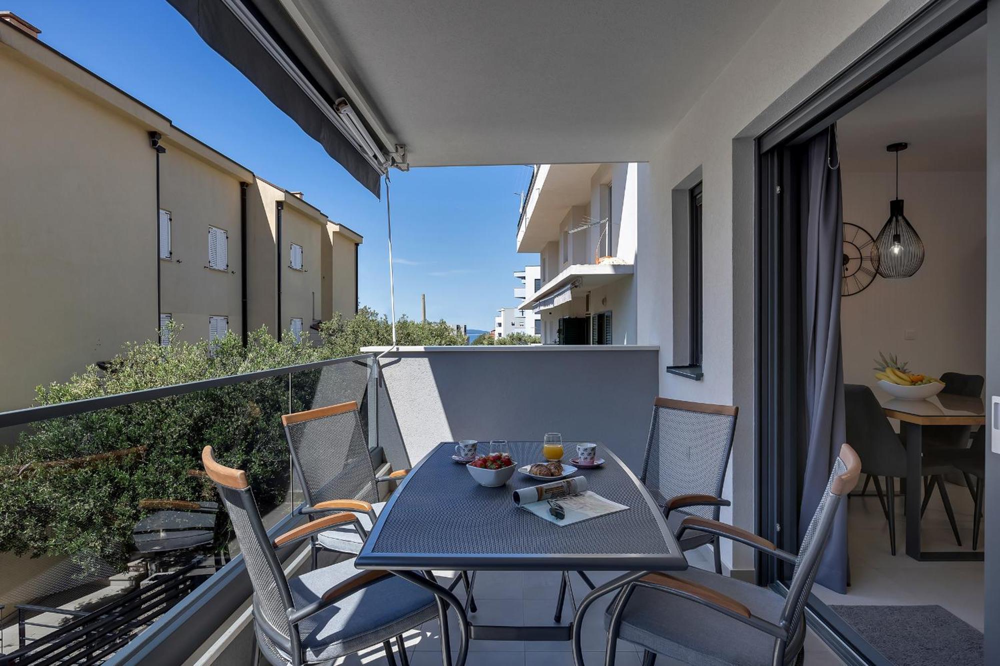 Apartment Sky Makarska Eksteriør billede
